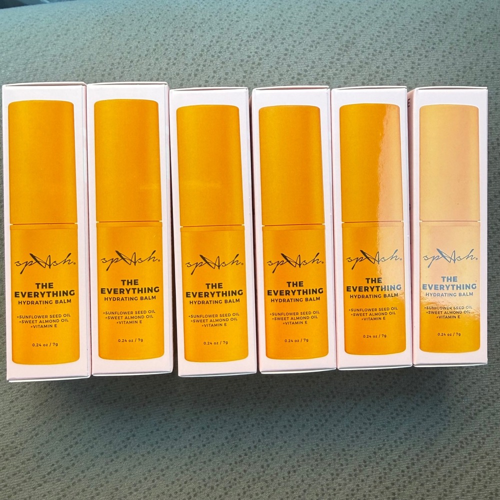 6pk LASplash The Everything Hydrating Balm Stick Skincare Almond Oil Vitamin E
